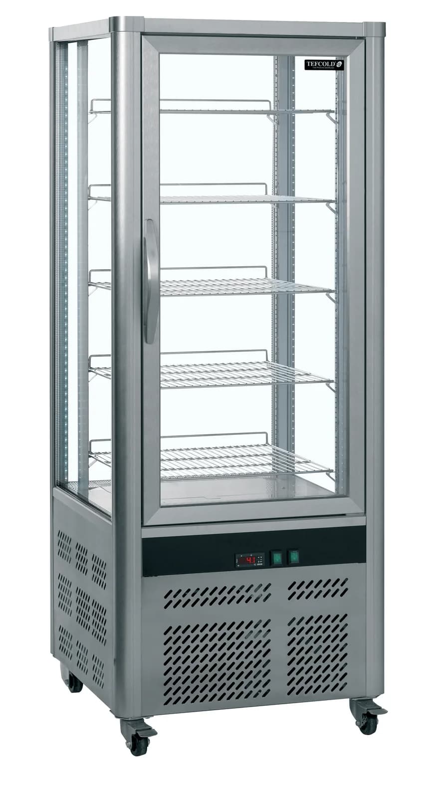 Vitrină frigorifică verticală TEFCOLD UPD200, 425 l, 1 ușă din sticlă