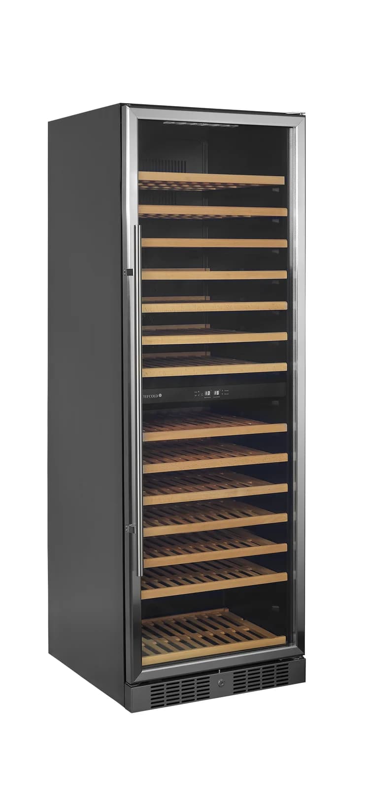 Vitrină frigorifică pentru vin TEFCOLD TFW400-2S, 350 l, 163 sticle