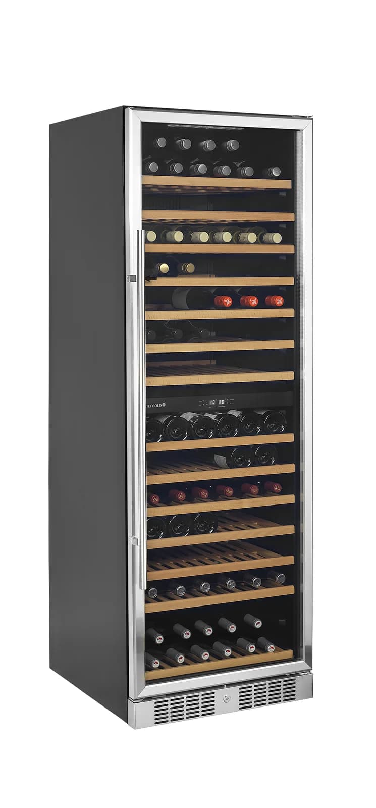 Vitrină frigorifică pentru vin TEFCOLD TFW400-2S, 350 l, 163 sticle