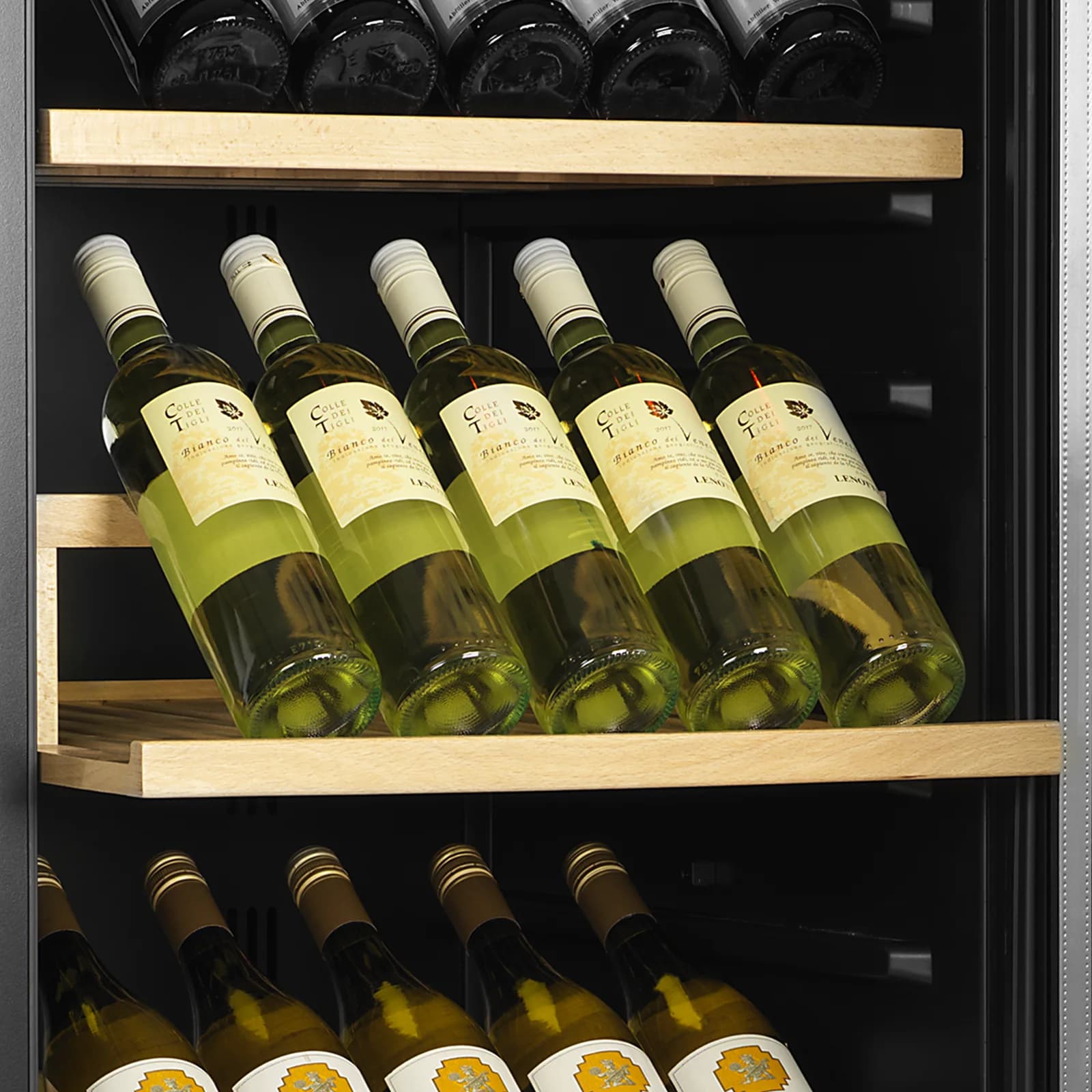Vitrină frigorifică pentru vin TEFCOLD TFW400-2S, 350 l, 163 sticle