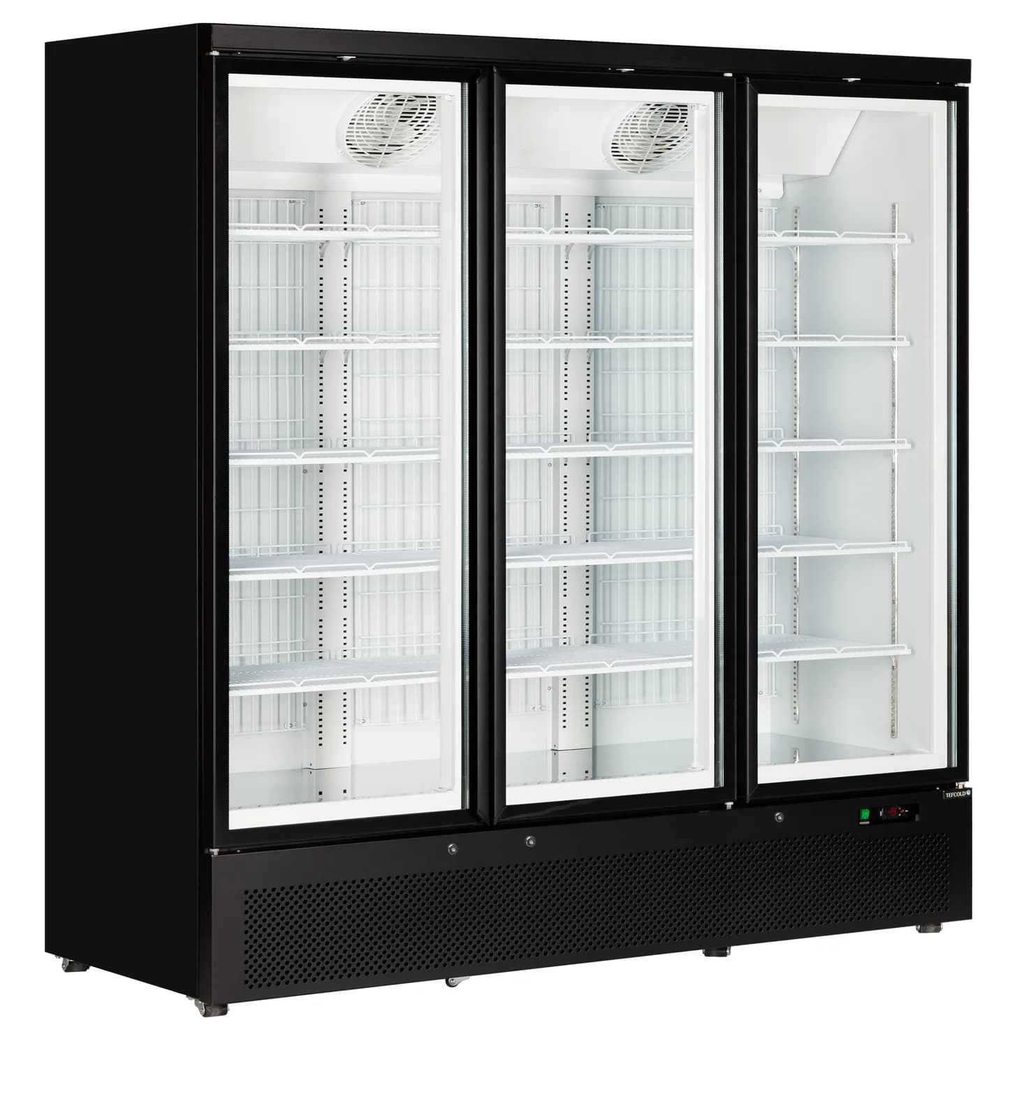 Congelator vertical TEFCOLD Atom Maxi F3DB, 3 uși din sticlă, 1090 l