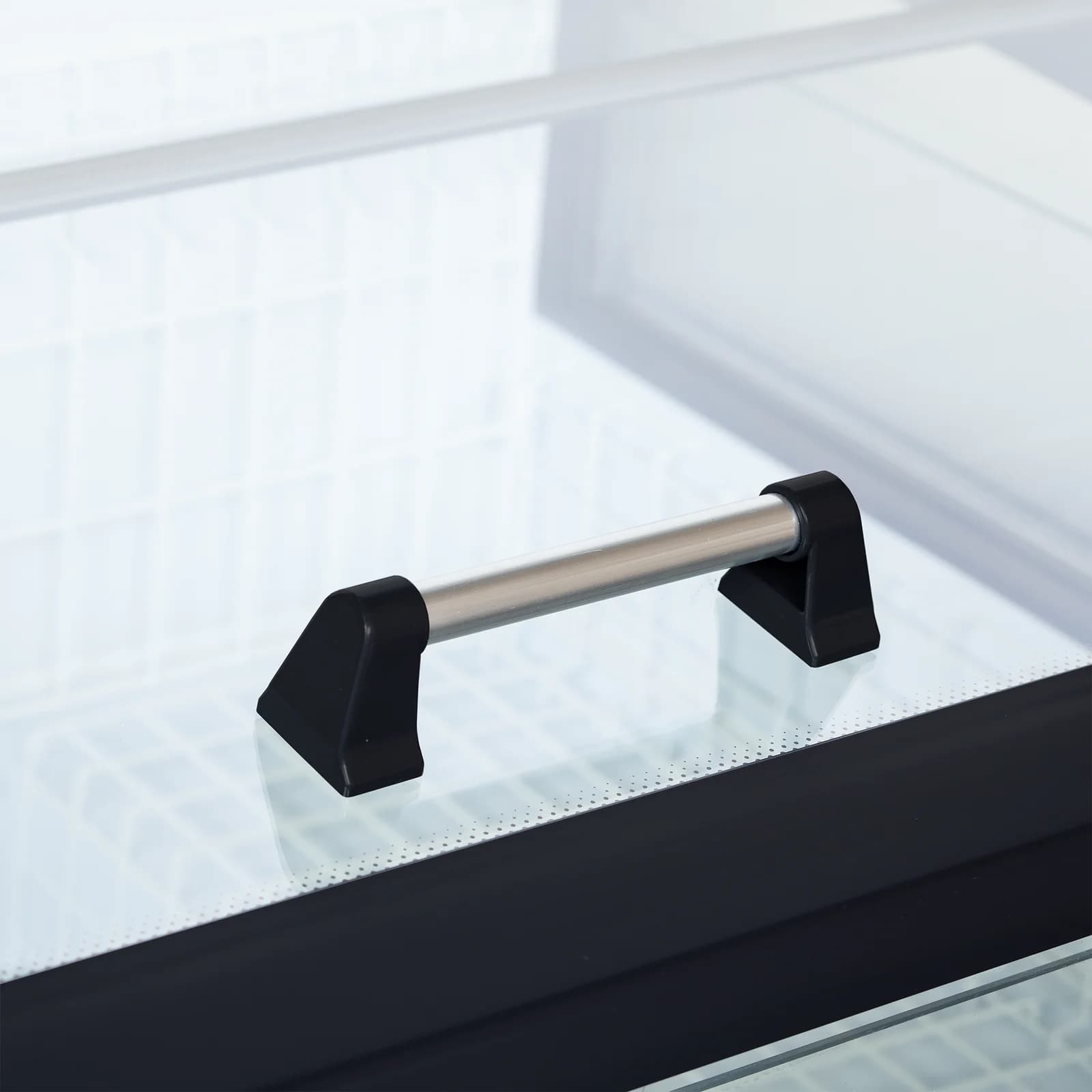 Vitrină frigorifică de capăt de gondolă TEFCOLD View HC B, 613 l, negru