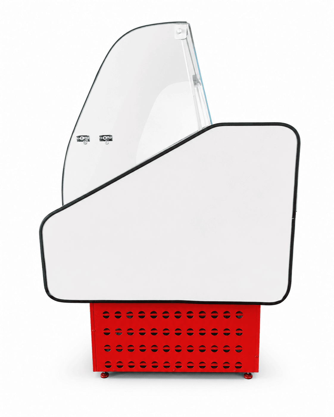 Vitrină frigorifică orizontală VF1000 – mezeluri, lactate și carne vidată, 400 cm, +2/+8 °C, răcire statică