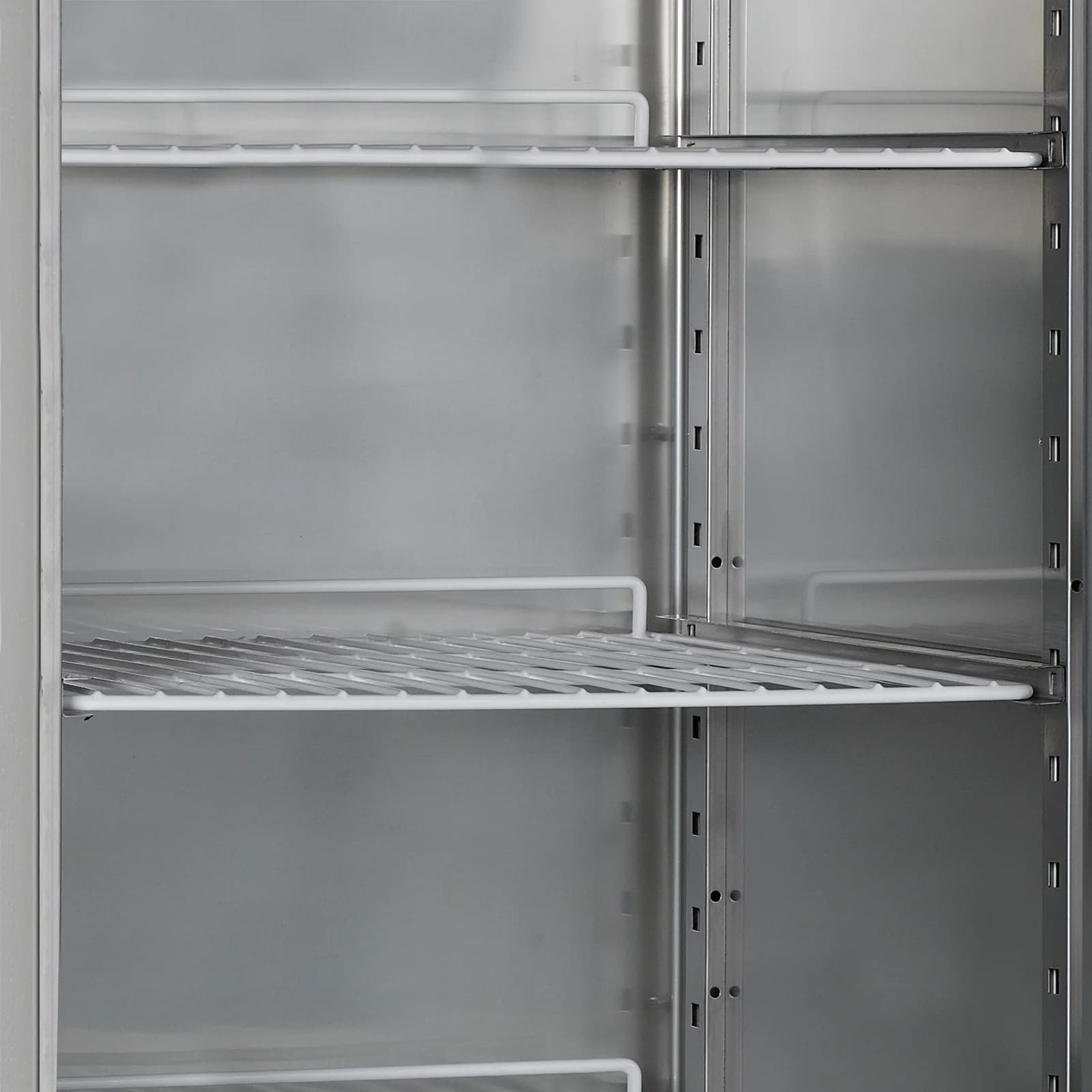 Congelator vertical inox TEFCOLD RF505, 429 l net, 1 ușă plină