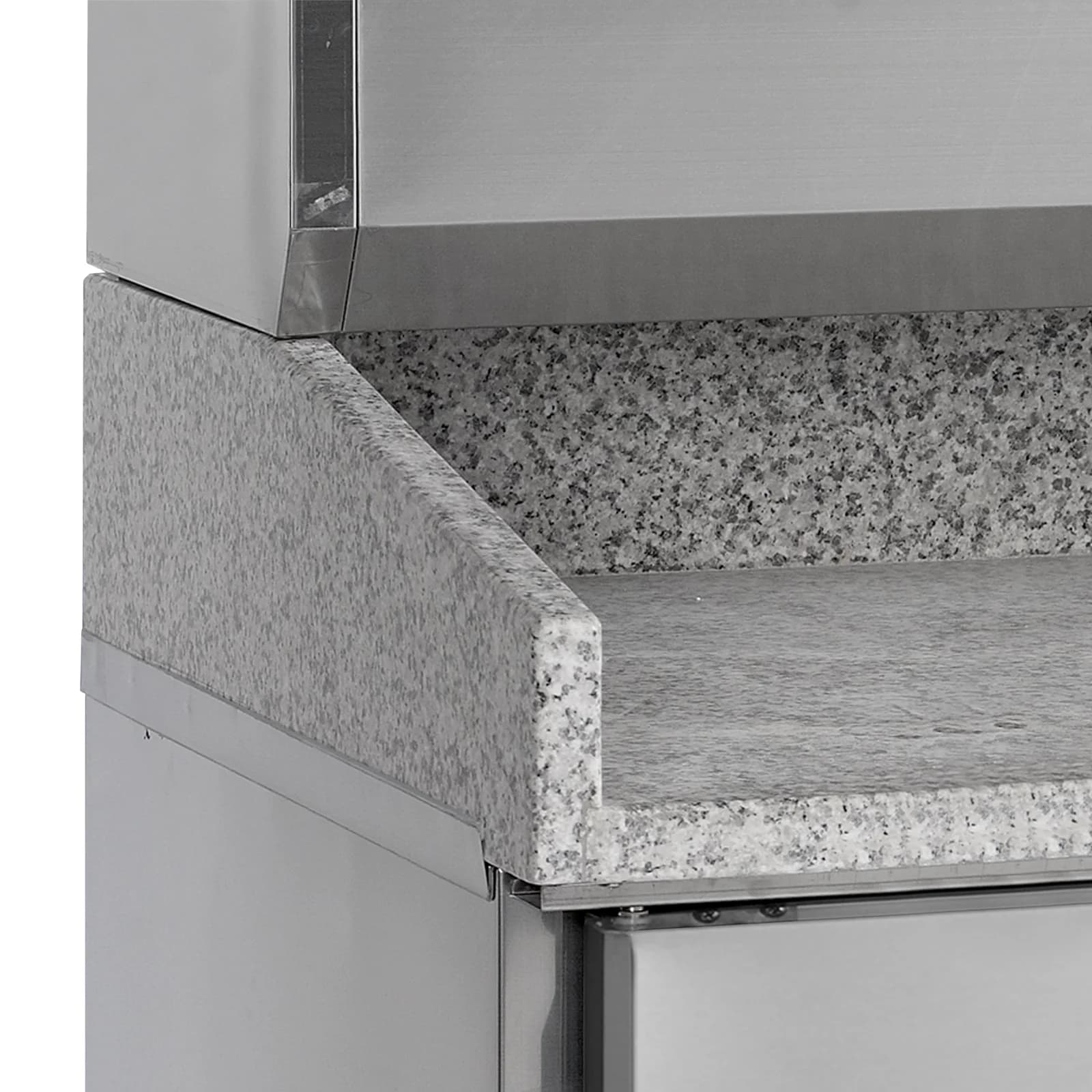 Masă rece pentru pizza TEFCOLD PT1300, 3 uși, lățime 2045 mm