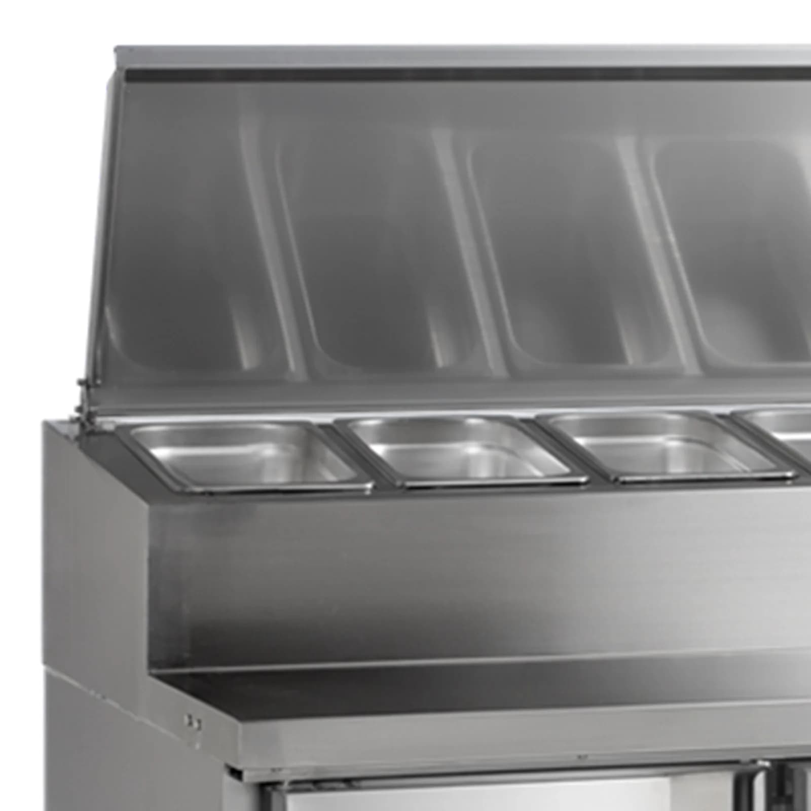 Saladetă TEFCOLD SS7300 cu 3 uși batante, lățime 1795 mm, inox SS304