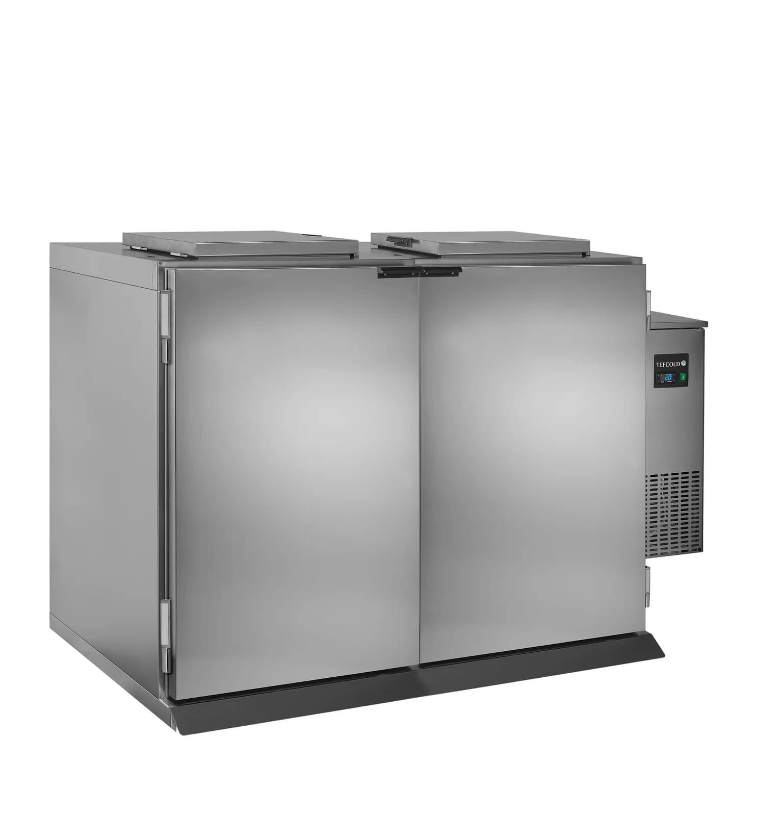 Răcitor pentru pubele de deșeuri TEFCOLD WBC 480, 2 uși batante, inox SS304