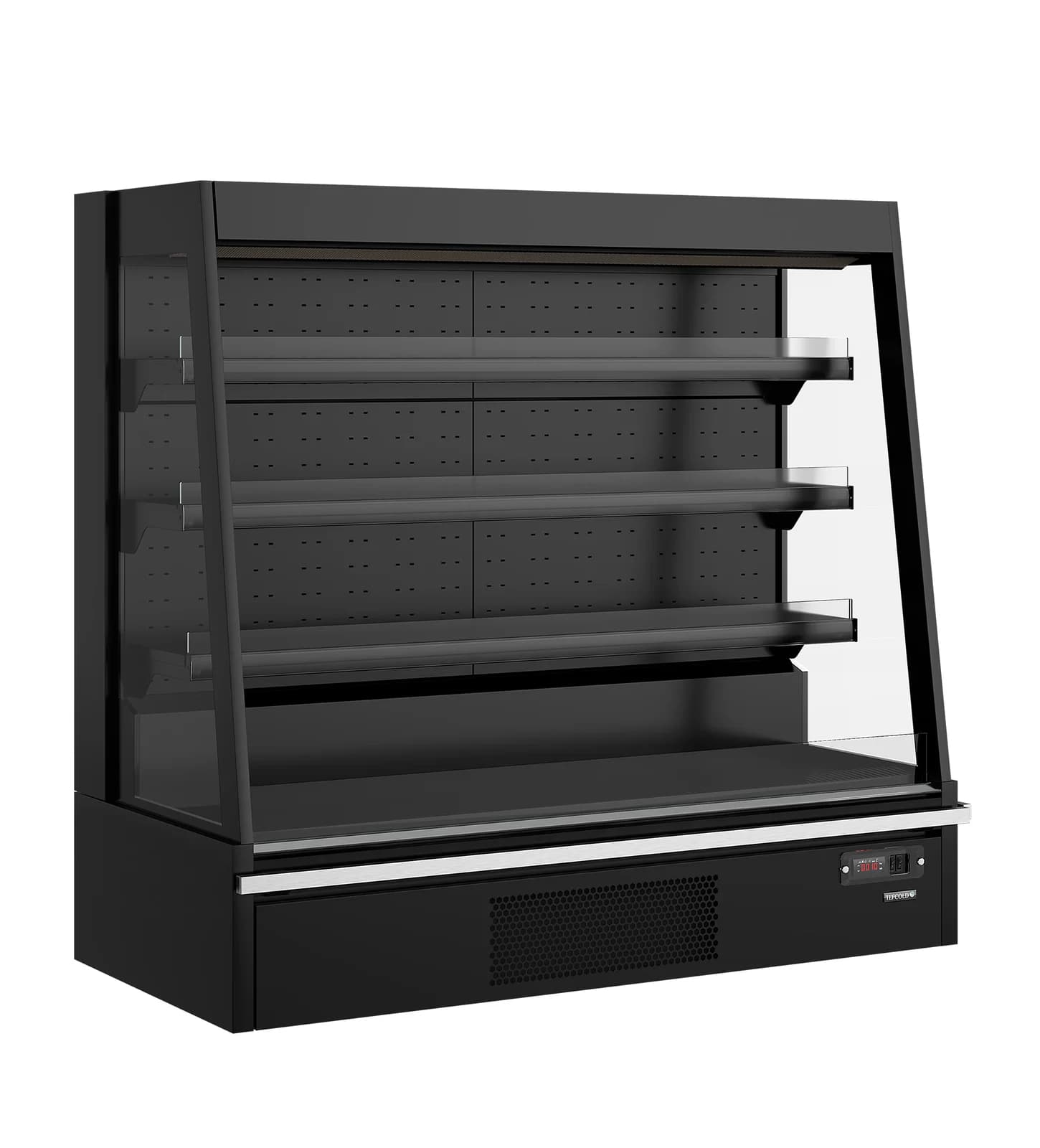 Raft frigorific multideck TEFCOLD Galaxy+ GPL14 Black HC, 1500 mm, front deschis