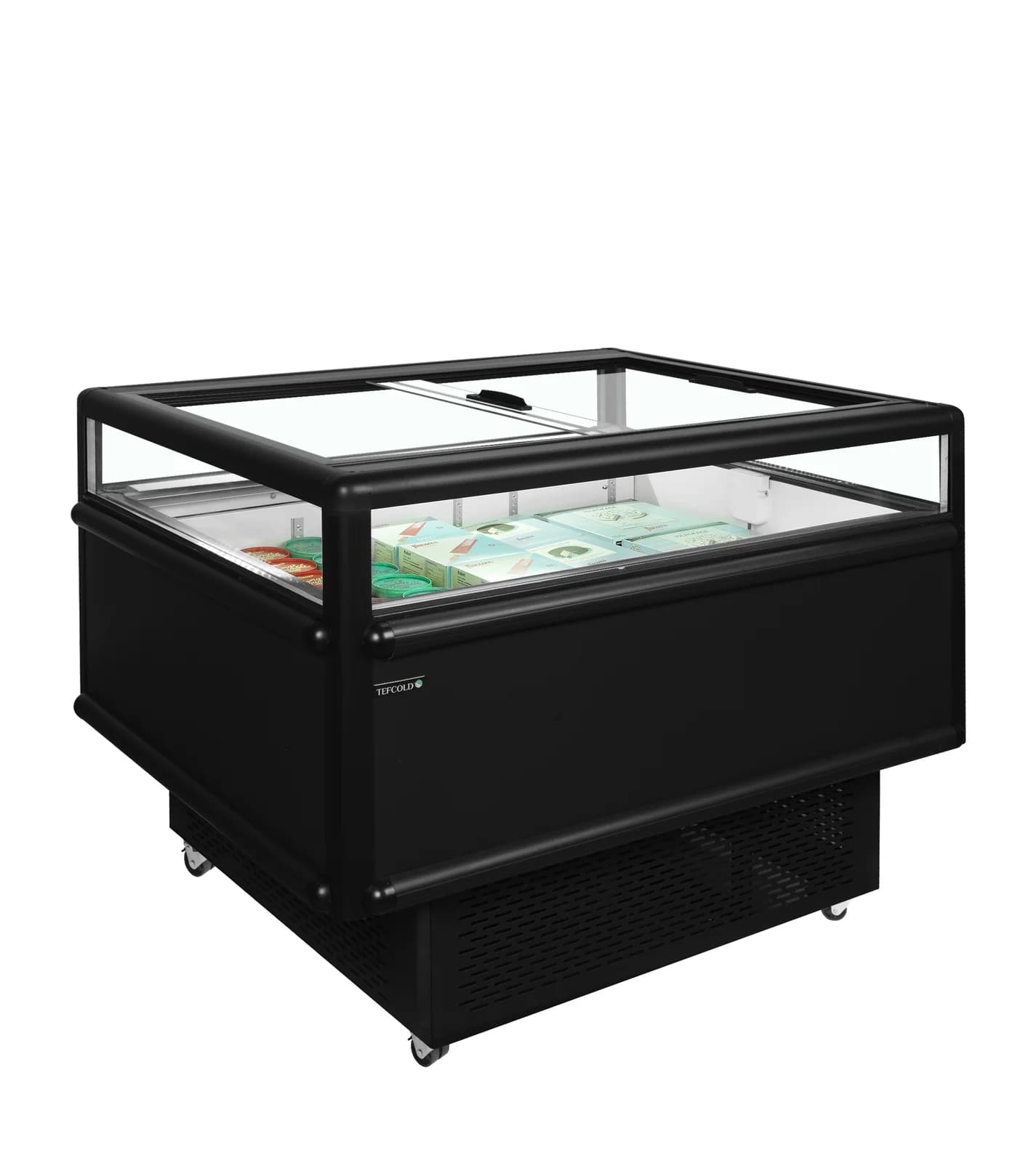 Insulă frigorifică congelare/refrigerare TEFCOLD UHD201 /Black, 165 l, negru
