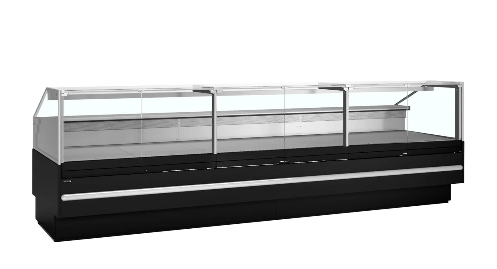 Vitrină frigorifică cu servire asistată TEFCOLD SOCB37582B, 947 l, neagră