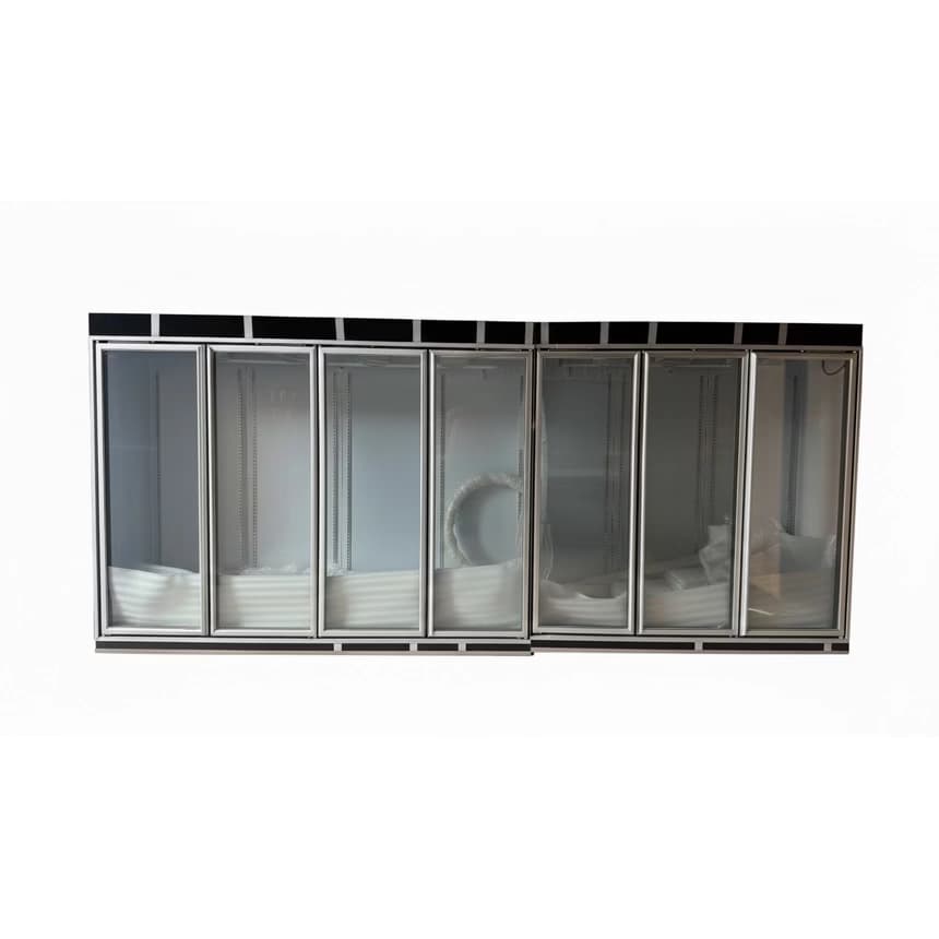 Vitrina frigorifica verticala 7 usi 5060x800x2060 mm – Racire ventilata, Defog, 2~8°C