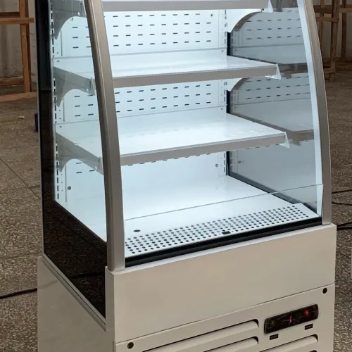 Raft frigorific vertical LED cu polite reglabile